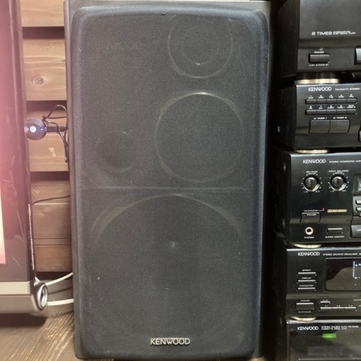ケンウッド　システムコンポ 値下げしました！KENWOOD システムコンポ ジャンク