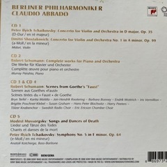 アバド/ベルリンフィル名演奏集　Edition 3 CD5枚組の画像
