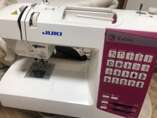 JUKI ミシン　Kalon  使用期間3ヶ月美品