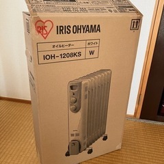 IRIS OHYAMA オイルヒーター ストーブ 美品の画像
