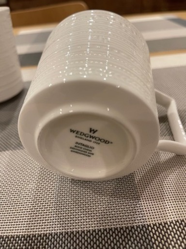 ウェッジウッドWEDGWOOD インタグリオ ティーポット+ マグ　3点セット