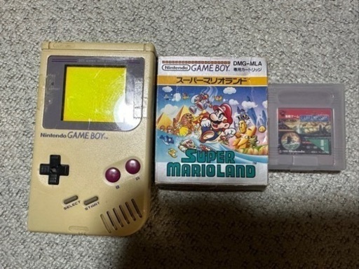 ゲームボーイ本体、カセット2個