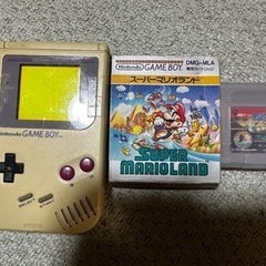 ゲームボーイ本体、カセット2個