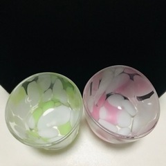 おちょこ　グラス　日本酒　ペアの画像