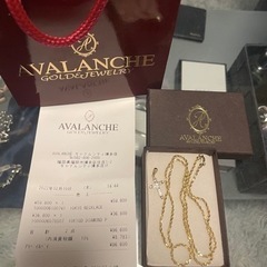 アヴァランチ ゴールドネック購入金額9万