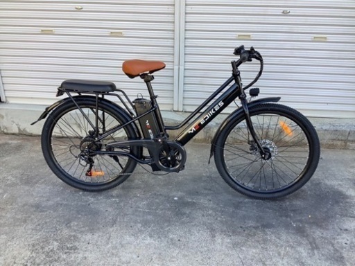 284  新車M2  Electric  BIKEフル電動アシスト自転車26インチ  ブラック