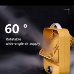 ファン扇風機 サイレントデスクトップ風速ファンUSB扇風機の画像