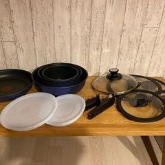 【交渉中】ティファール　IH用 フライパンセット