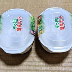 そのまま食卓ポット2個