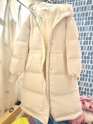 ダウン　白　未使用