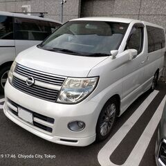 【名義変更代込み】2009 日産　エルグランド　ハイウェイスター...