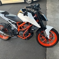 【2/18出品取り下げます】KTM 390duke 2018年式　の画像