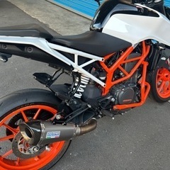 【2/18出品取り下げます】KTM 390duke 2018年式　の画像