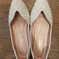 結婚式　パンプス　パーティー キラキラ　39