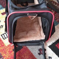 最終値下げ《美品》2WAY  小型犬ペットキャリーバッグの画像