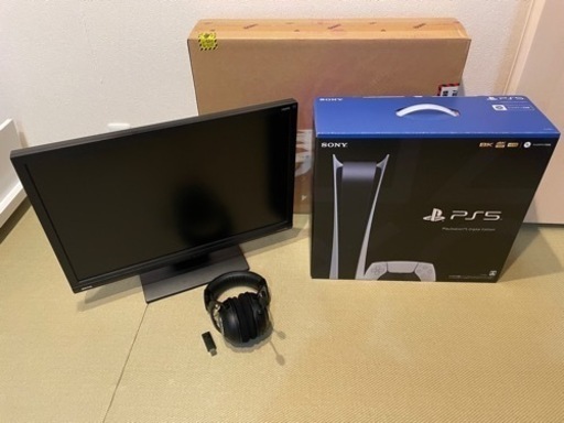 PS5  型番 CFIJ10008 ヘッドホンモニターセット