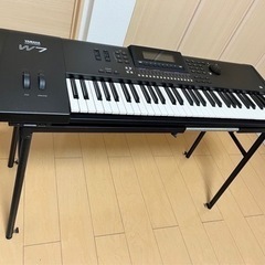 YAMAHA W7シンセサイザー　スピーカー付き