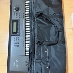 YAMAHA W7シンセサイザー　スピーカー付きの画像
