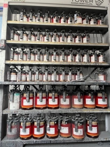 関西ペイント 塗料 ミキシングマシーン ミキシングタワー　塗料含む