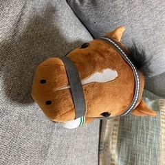 馬のぬいぐるみの画像