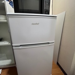 冷蔵庫と電子レンジとおまけ　お譲りします。