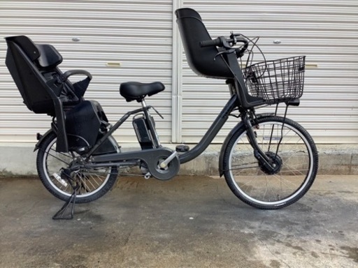 268 ブリヂストン最新機種電動アシスト自転車ビッケ24-20インチグレーアルミボディー