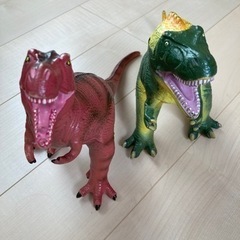 取引者決定済み中古品　恐竜フィギュア