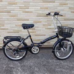 中古自転車 6段変速 20インチ ＬＥＤオートライト 軽整備済み 防犯登録対応 町田市 相模原市087MM