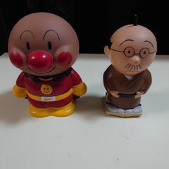アンパンマン&波平さん貯金箱&ドラえもんマスコット