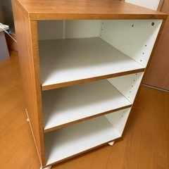 【決まりました】本棚(2個セット)お譲りします。の画像