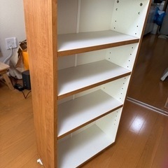 【決まりました】本棚(2個セット)お譲りします。の画像
