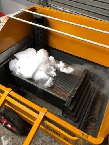 ［ゆec］北海道旭川市直接取引限定 HIRUKO ヒルコ 融雪王 太郎 TM-1500-35GA 融雪機 動作点火確認済 状態綺麗 カ