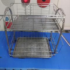 ステンレス二段水切りの画像