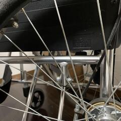 車椅子　100キロ　メーカー・Miki 自走型　BAL-1 ノーパンクタイヤの画像