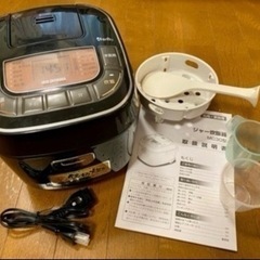 アイリスオーヤマ 炊飯器 3合 RC-MC30-B 2019年製の画像
