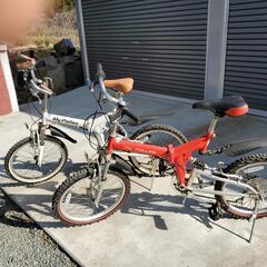 折りたたみ自転車２台