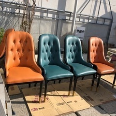 🌹値下げしました🌹大理石ダイニングテーブル5点セット🌹の画像
