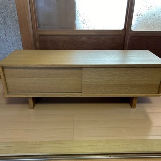 無印良品　テレビボード　テレビ台　オーク材