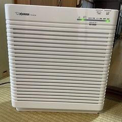 値段交渉可能　ZOJIRUSHI　空気清浄機　ホワイト　PU-H...
