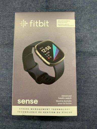 【愛品館江戸川店】Fitbit Sense FB512BKBK-FRCJK [カーボン/グラファイト] 2020年モデル スマートウォッチ　未使用品　お問い合わせID:135-012539-007