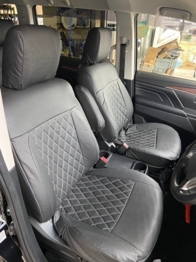 ★三菱オリジナル★ デリカ 純正シートカバー 8人乗り用