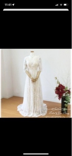 美品　ウエディングドレス　スレンダー　結婚式　前撮り