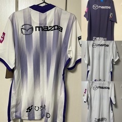 【人気ユニセット‼️】サンフレッチェ広島　ユニフォーム　アウェイ　ビジター　XLの画像