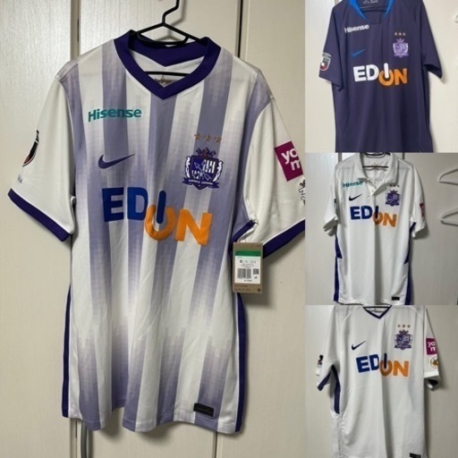 【人気ユニセット‼️】サンフレッチェ広島　ユニフォーム　アウェイ　ビジター　XL