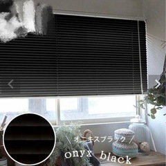 再入荷！ブラインド　オニキスブラック　UVカット　断熱の画像