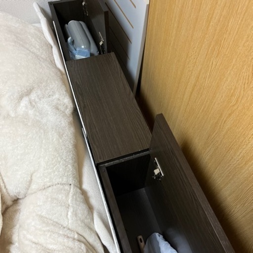 お値下げ?テンピュールトッパー付き⭐︎ダブルベット(お話し中)