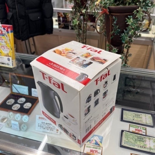 【未使用品】ティファール　電気ケトル　ジャスティスプラス1.2ℓ