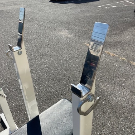 ナローベンチ台セーフティラック付き