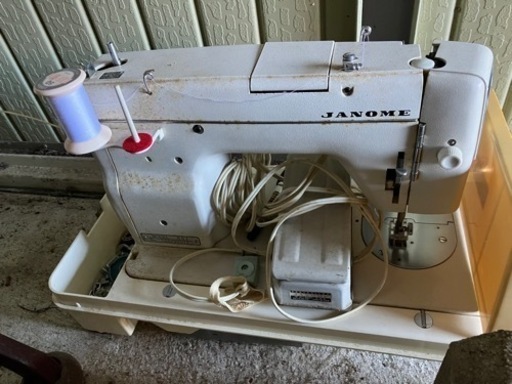 JANOME 801 ミシン　ジャンク