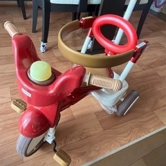【お取引中】美品折りたたみ三輪車⭐︎の画像